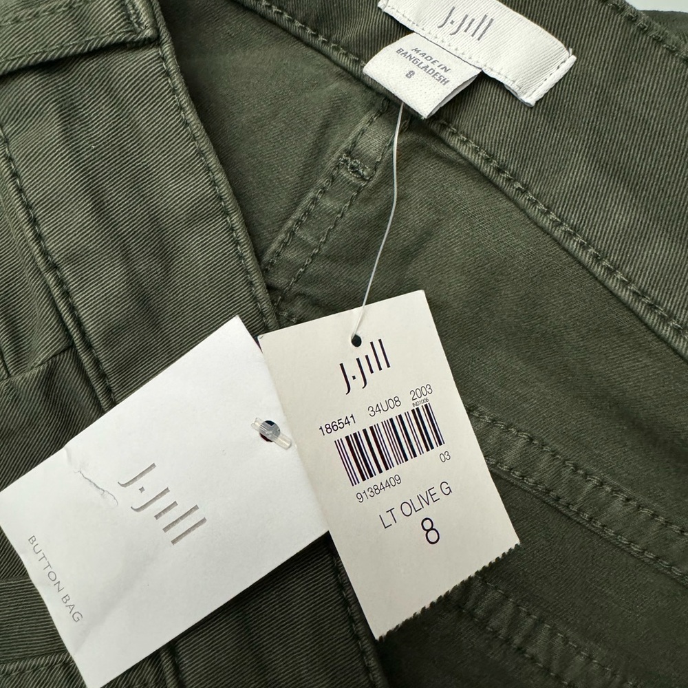 NWT | J. Jill Women’s pants | Size 8 | Olive Green - Picture 10 of 11